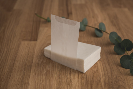 Glassine Bag | 70 x 100mm | Open Top Single Sample