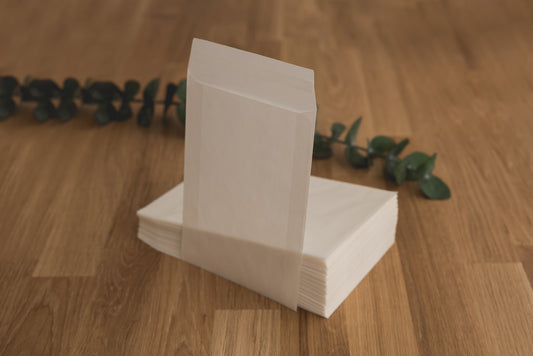 Glassine Bag | 114 x 162mm | Peel and Seal Single Sample