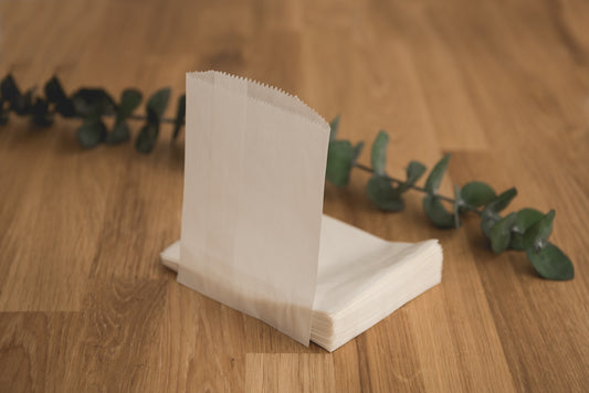 Glassine Bag | 108 x 135mm | Open Top Single Sample