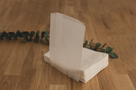 Glassine Bag | 130 x 180mm | Open Top Single Sample