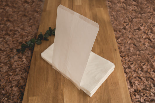 Glassine Bag | 180 x 320mm | Open Top Single Sample