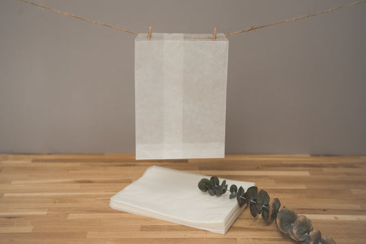 Glassine Bag | 168 x 230mm (C5) | Open Top Single Sample