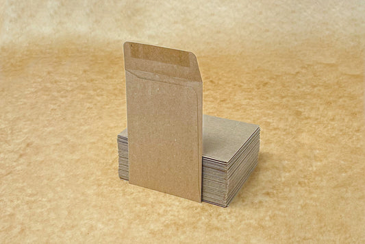 Pocket Envelope | 98 x 67mm | Gummed Flap Single Sample