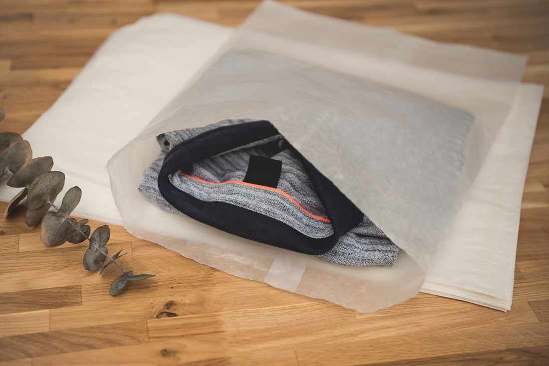 Elevate Your Brand: The Stylish and Sustainable Choice of Glassine Bags for Clothing Packaging